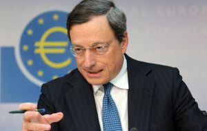 Draghi: “support to a gradual recovery in economic activity in the rest of the year and in 2014”