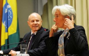 Mantega was on the phone with Lagarde to explain Brazil’s real position 