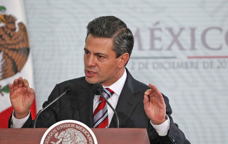 Peña Nieto expects the initiative to be debated in mid August during a special legislative period