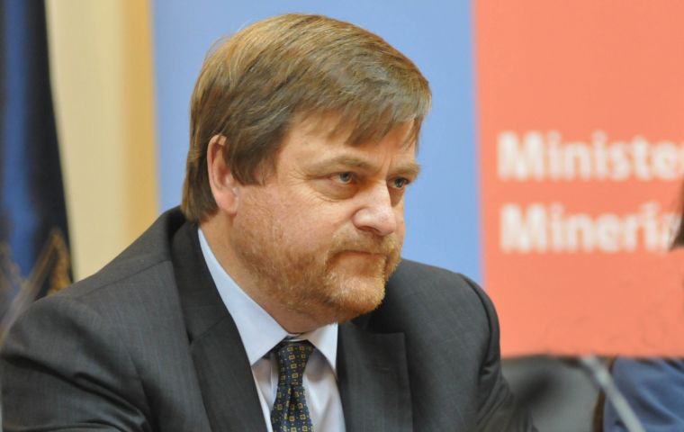Minister de Solminihac said copper investments will have the ‘lion’s share’