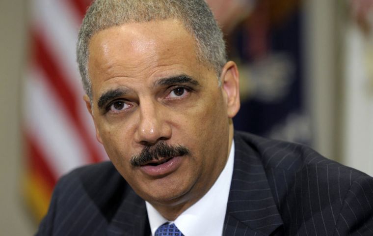 US Attorney General Eric Holder on challenging this merger “the American people deserve better” 