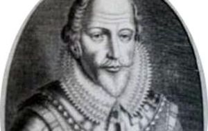 John Davis the English explorer and his vessel ‘Desire’