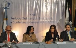 The Argentine president closed the ONAPAL conference in Buenos Aires 