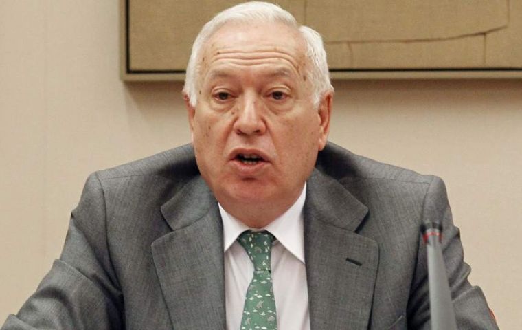 Garcia Margallo expects to reach a ‘political consensus’ on Gibraltar with all political parties when he addresses congress on 3 September