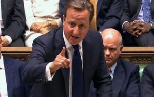 PM David Cameron: “the government will act accordingly” following the 285/272 defeat 