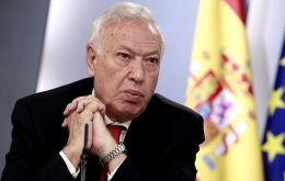 Garcia-Margallo said the government will support Spanish corporations but not stand for them   