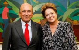 Santander chairman Botin had only praise for Brazil and President Dilma Rousseff 