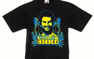 The Escobar T-shirts had an avid market in the US and Mexico 