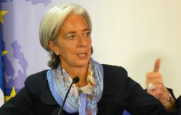 Lagarde praised the Federal Reserve and reminded that the global growth remains subdued 
