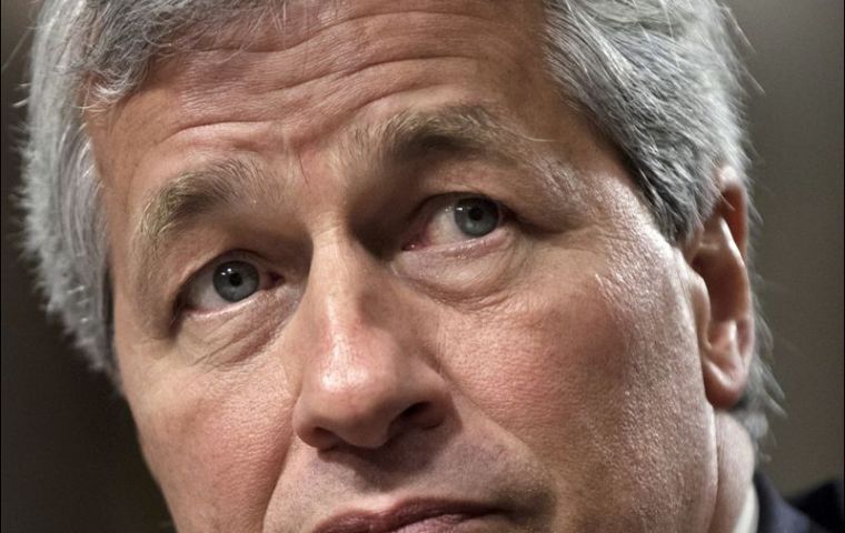 JP Morgan CEO Jamie Dimon once described the trading problems as a ”tempest in a teacup”