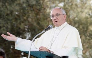 The celebrated mass for 300.000 people in Cagliari 