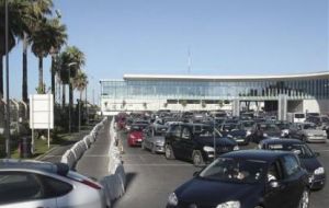 On Wednesday morning, drivers were queuing at the border for up to two hours, according to Gibraltar authorities.