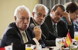Garcia-Margallo promised a press conference on Friday to give his version of the meeting with Timerman 