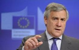 EC Industry commissioner Tajani is expected this week in Brasilia