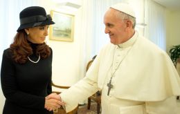 Relations between Bergoglio and Cristina Fernandez were complicated but it all changed when the cardinal became pope 
