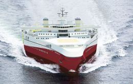 PGS Titan will take be involved in four months surveying in the northern Falkland basin