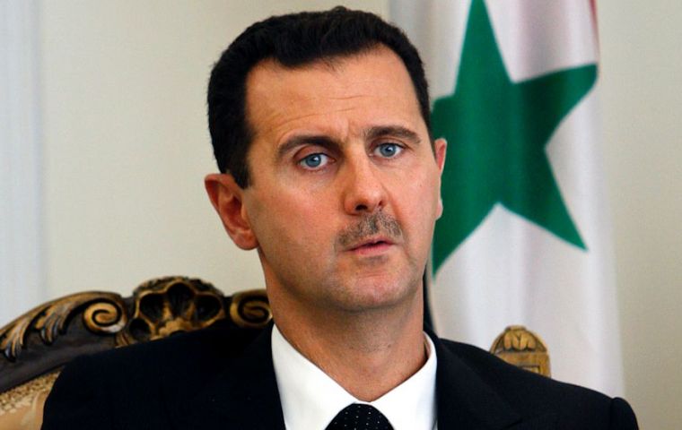 Syrian President Bashar al-Assad, a longtime ally of Iran, Riyadh's main regional rival at the heart of the controversy
