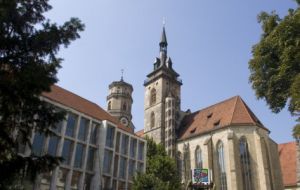 The German church levy was introduced in 1803 in compensation for the nationalization of religious property