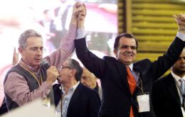 Uribe's party named Zuluaga as presidential candidate for May 2014 elections 