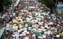 At one point in June over a million people turned to the streets of Brazil's main cities to protest and demand an end to corruption 