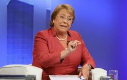 An over whelming 78% of Chileans believe the next president will be Michelle Bachelet 