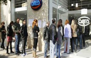 But youth unemployment in Spain and Greece hovered over 56%