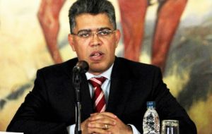 Venezuelan foreign minister Jaua was the spokesperson for the group 