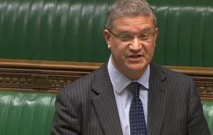 The Argentine government refuses to acknowledge the right of the Falkland Islanders to determine their own future, said MP Rosindell 