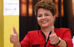 Rousseff has been recovering from the pounding she received after the massive protests against corruption and poor public services 