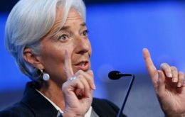 “It's a matter that will be reviewed by the board in a few days' time and I would not want to prejudge what the outcome will be” said IMF chief