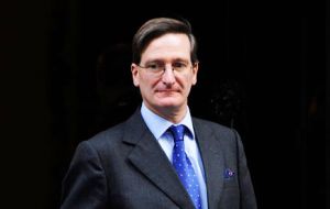 The Rt, Hon. Dominic Grieve QC MP is in the Falklands for the annual conference of the Attorneys General of the British Overseas Territories 
