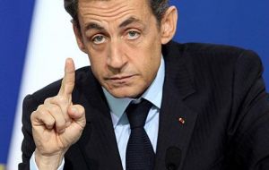 “Without the European Union, France or Germany could have disappeared from the world map” warned Nicholas Sarkozy 