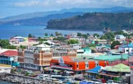 Roseau, the capital of one of the countries' with the lowest per capita income in eastern Caribbean