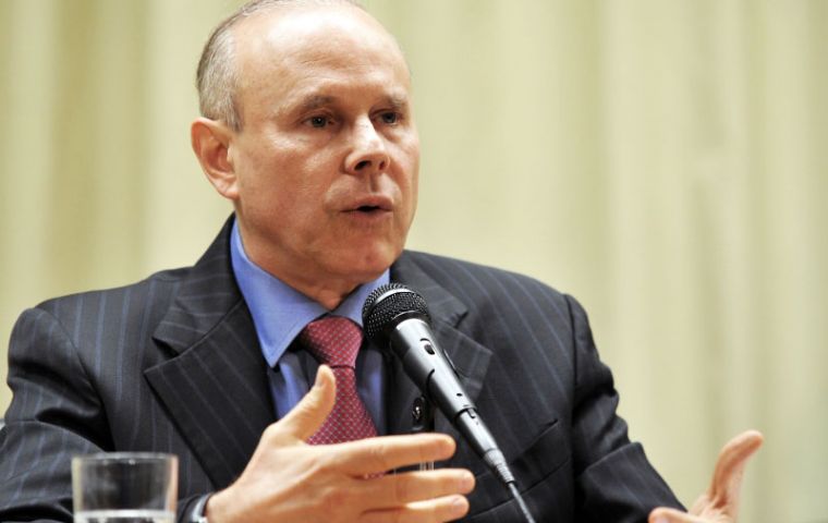 Mantega blamed the global slowdown and scarce consumer credit 