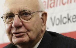 Volcker hopes it will “help the process of restoring trust and confidence in commercial banking institutions”