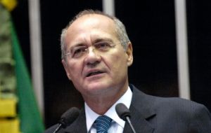 Renan Calheiros, president of the Senate and one of the five most powerful persons in the country 