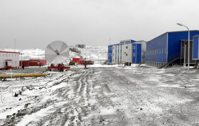 “Great Wall” on Antarctica’s King George Island, China's fist Antarctica base 