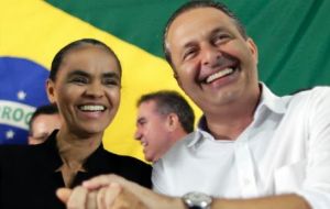 According to O'Globo Marina Silva will run for vice-president alongside governor Eduardo Campos