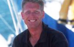 Stephen Wilkins, skipper of the yacht Xplore 