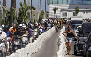 “Absolute aversion” to the current situation of long queues and delays at the border   