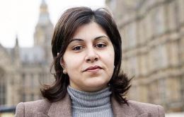 Baroness Warsi was quizzed by Lords from both sides of the House