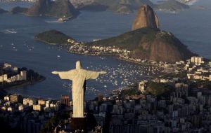 The 1931 iconic monument is perched on the Corcovado mountain and offers spectacular views of Rio