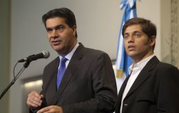 Capitanich and Kicillof said the Peso reached a 'convergence level' under a policy of 'managed flotation'  