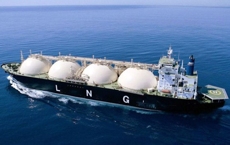 There is a world boom in LNG because of the Japanese demand