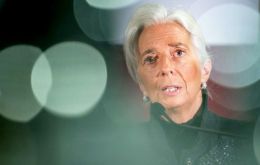 However the outlook for the global economy looked 'generally positive' said the IMF head (Photo AP)