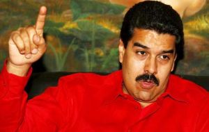 Maduro claims a 'nazi-fascist' faction wants his out of office 