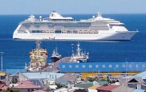 Punta Arenas, capital of Magallanes region has a strong cruise and tourism industry 