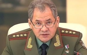  Defense minister Shoigu made the announcement 