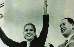 The former Colonel Juan Domingo Perón and his wife Evita Perón who's legacy still dominates Argentine politics. 