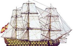 Archeologist Martin Vazquez said it was just a supply ship, which had sailed from Montevideo 